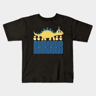 Mamasaurus and her Babies Kids T-Shirt